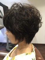ヘアー サロン アットシュシュ(Hair Salon At'shushu)&nbsp;パーマでフェミニンショート
