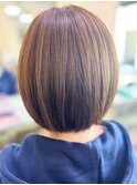20代30代40代ナチュラルハイライトアッシュベージュ立体感透明感