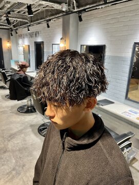 エイトメン 吉祥寺店(EIGHT MEN) ツイストスパイラルパーマ　刈り上げマッシュ　ツーブロック