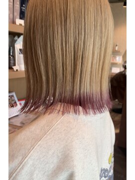 カプロハッチ(Capullo Hacchi.) ピンク裾カラー