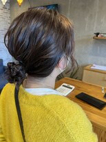 ヴァニラノースヘアー(vanilla#NORTH HAIR)&nbsp;簡単アレンジお団子