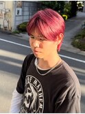 メンズ/ブリーチカラー/ハイトーン/ピンクベージュ
