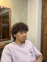 バーバートモシビ(BAR BER TOMOSHIBI)&nbsp;花木九里虎風パーマ