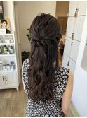 大人気へアセット☆ハーフアップ
