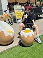 グロウ ヘアデザイン(grow) 休日は甘いものを食べに行ったりしています笑