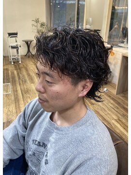 トータルビューティーサロン プリエ(prier) アフロ安藤 メンズパーマ/ツイストパーマ/スパイラルパーマ