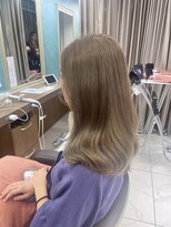 アッシュ 下北沢店(Ash)&nbsp;ブリーチ1回アッシュベージュカラー