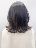 【松戸　石山】癖毛風外ハネミディアム顔周りレイヤー