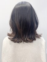 モリオフロムロンドン 松戸店(Morio from London)&nbsp;【松戸　石山】癖毛風外ハネミディアム顔周りレイヤー