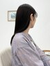 ヘアデザインに合わせた縮毛矯正+ カット　￥17500