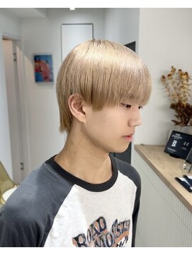 メンズペレ 渋谷(MEN'S PELE) ニュアンスパーマ/韓国マッシュ/スパイキーショート/渋谷