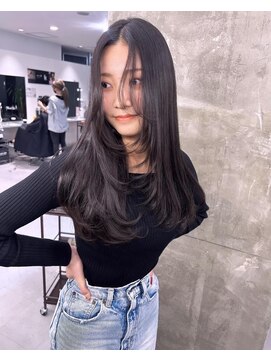 キング 枚方店(K!ng) 縮毛矯正髪質改善ハイライトレイヤーカット枚方美容室エクステ