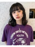 パーマゆるふわパーマ10代20代レイヤーカット