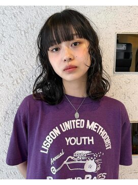 エムクランメイクス 原宿 表参道(m.clan MAKE'S) パーマゆるふわパーマ10代20代レイヤーカット