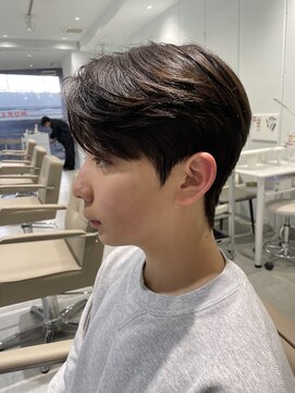 ノラ ウメダ(NORA UMEDA) シースルーマッシュ×ダウンパーマ