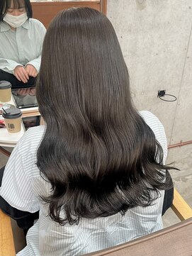 ノイ(noii) オリーブグレージュ/透明感カラー/韓国ヘア/ダークグレージュ/栄