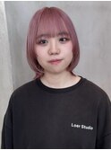 ボブレイヤー ウルフレイヤー 姫カット 顔まわりレイヤー