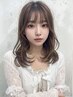 当日限定シークレットクーポン☆似合わせカット+うる艶カラー+高補修TR