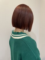 コレットヌーク(COLLET neuk)&nbsp;ぱつっとボブ/チェリーレッド