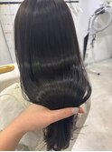 くびれヘア縮毛矯正アプリコットオレンジ夏ハイライト《用賀》