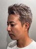 【初回平日限定】30分で完了!カット+襟剃り ￥3960 (顔剃り、眉カット無)
