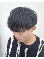 メンズサロンラシルバイレストプラス(MEN'S SALON racil by rest plus) 緩めシャドウパーマ
