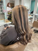 ヘアーディア みどり店(Hair...DiA) ベージュ系/アンブレラカラー