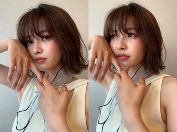 アミ 水戸店(amie)の写真/月3万人に選ばれるブランドサロン★大人女性が予約する白髪染めや白髪ぼかしが話題◎カット+カラー¥6500~