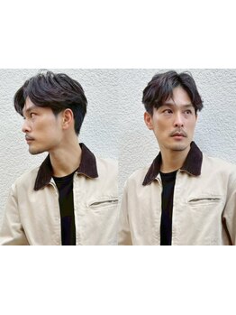 当日予約OK！お仕事帰りにも！[新宿駅/新宿駅南口/レイヤーカット/韓国ヘア/ブリーチカラー/カラー/Men’s]