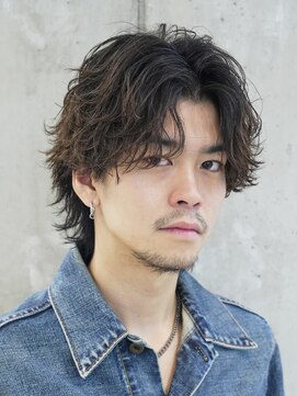 フィフスパーク(fifth PARK) 大人色気ツイストスパイラルパーマメンズカットビジネスマン渋谷