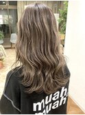 ミルクティーグレージュブリーチケアブリーチ