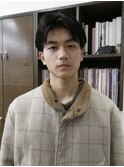 爽やかセンターパート