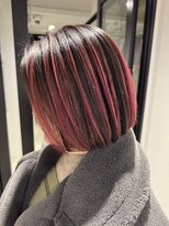 サル(saru)&nbsp;#アンブレラカラー #ピンクカラー #ボルドーカラー