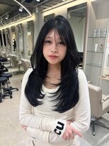 ジーナ 渋谷神南(Zina) レイヤーカット/小顔/韓国ヘア/前髪/大人かわいい