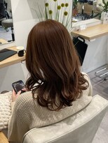 ブランシュ 南行徳店(BLANCHE)&nbsp;ミディアムレイヤー/抜け感カラー/顔周りカット