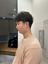 ケシキ大名(keshiki)&nbsp;無造作ニュアンスパーマ×刈り上げマッシュ/keshiki大名KAZU