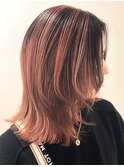 Pink balayage＊.○