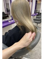 ミライイロ&nbsp;ブリーチ有ミルクティー系カラー