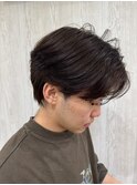 【メンズ大人気】韓国風センターパート