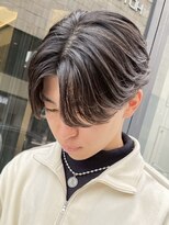 アウラ(AURA) 盛岡メンズカットメンズパーマセンターパートスパイキーショート