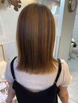 ヘアーガーデン アストレア(HAIR GARDEN ASTRAEA) 水光カラー/髪質改善カラー/糟屋郡/30代/40代