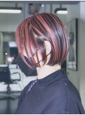 大人ガーリー/似合わせカット/アンブレラカラー/白髪ぼかし