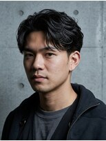 オールデイハローズ 京都駅前店(ALL DAY HELLO`S) メンズ・フェザーセンターパート 京都駅前♯115