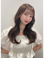 オルソー バイ コード 拝島店(Also by chord)&nbsp;【Also SAKI】レイヤーカット×オリーブカラーで小顔に！