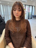 チザン(TIZAN)&nbsp;韓国風レイヤーカット × くびれロング