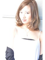 ヘアサロンエム 渋谷店(HAIR SALON M)&nbsp;【M／MIDDY】波巻き仕上げの重軽ボブ