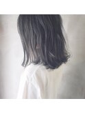 ＊光に柔らかく透けるダークグレー＊