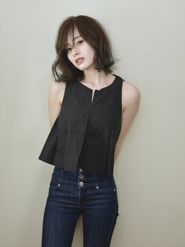 ヘアサロン セロ(Hair Salon SERO) 【SERO姫路】外ハネラフウェーブでこなれ感の大人ミディアム