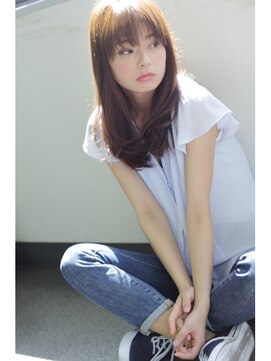 ザ シー 橋本(The C) 「The C 橋本店」おフェロなカラー・小顔レイヤーのロングヘア