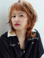 ヘアリゾート粋 新宿三丁目本店&nbsp;3Dカラーウルフカット/ネオウルフ/白澤